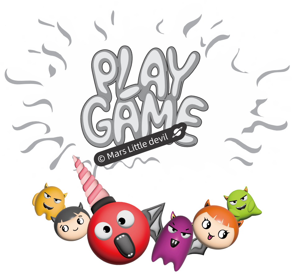 火星小恶魔趣味形象-PC-logo